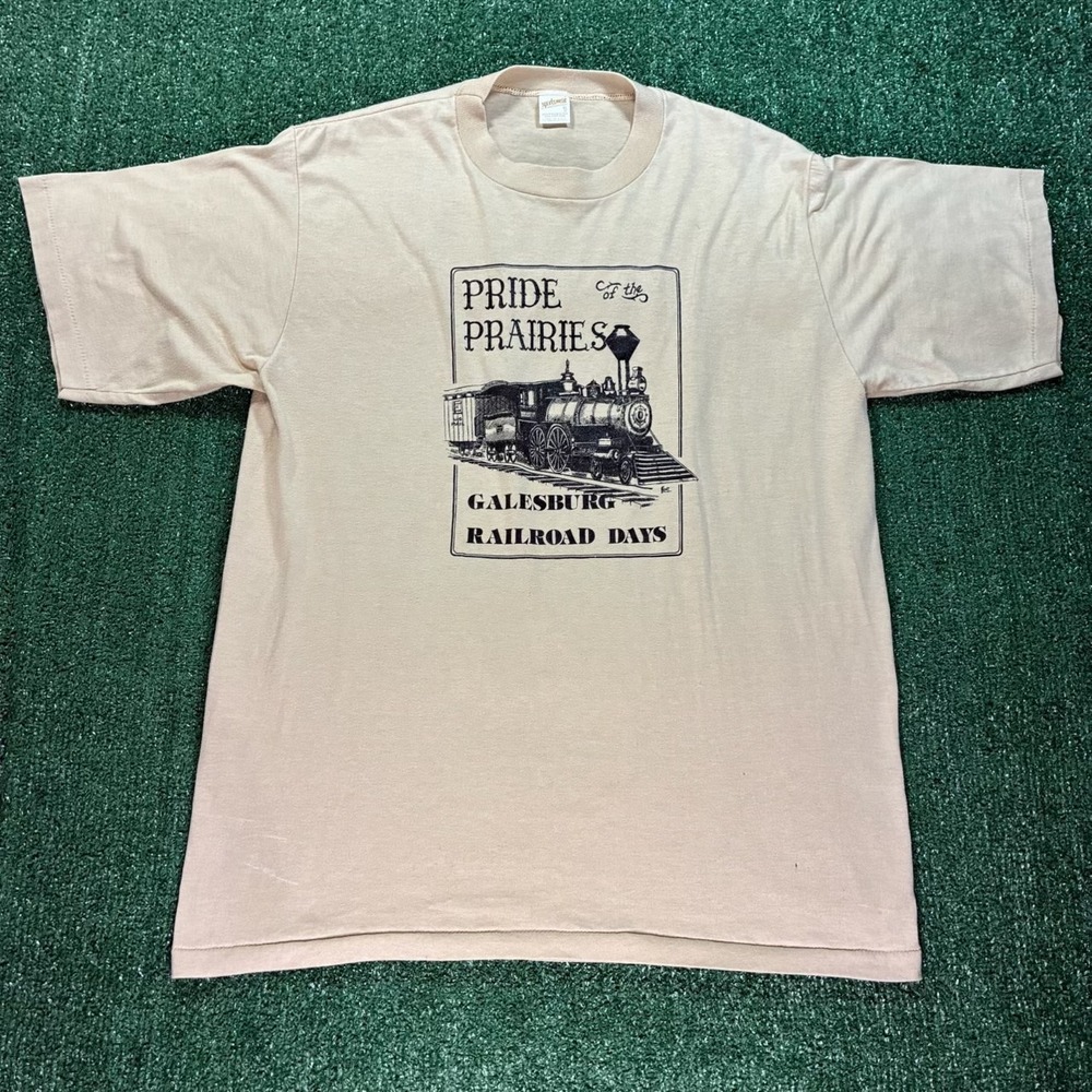 Vintage‎ 70's Railroad Graphic T-shirt